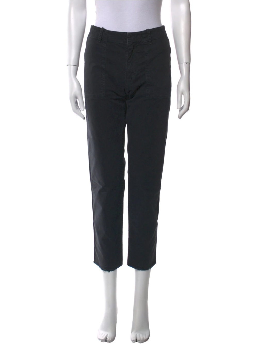 Nili Lotan Crop Raw Hem Pants